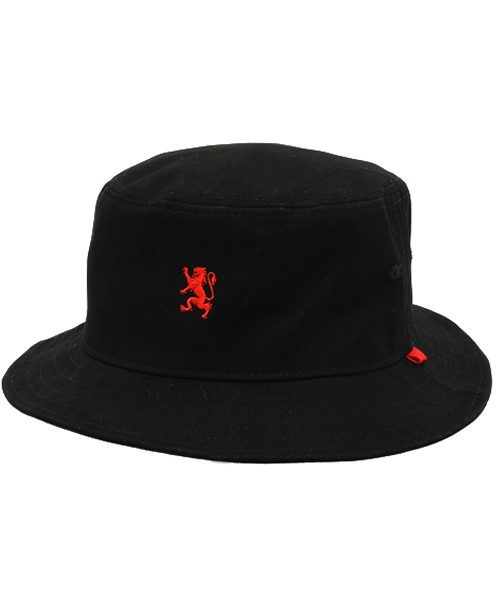 GIORDANO（ジョルダーノ）の「[GIORDANO]ライオン刺繍バケットハット（ハット・レディース・ブラック/ネイビー/カモフラージュ・FREE）」の2枚目の写真