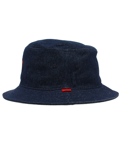 GIORDANO（ジョルダーノ）の「[GIORDANO]ライオン刺繍バケットハット（ハット・レディース・ブラック/ネイビー/カモフラージュ・FREE）」の4枚目の写真