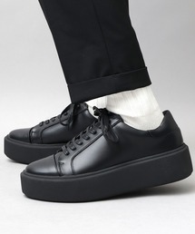 glabella | 超厚底 プラットフォームソール レーススニーカー / 厚底スニーカー / 白スニーカー / 黒スニーカー(スニーカー)