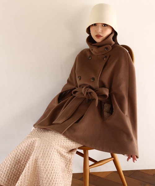 one after another NICE CLAUP（ワンアフターアナザーナイスクラップ）の「【新色追加】肩リボンマーメイドキャミワンピース（ワンピース・レディース・ピンク/ベージュ/アイボリー・FREE）」の9枚目の写真