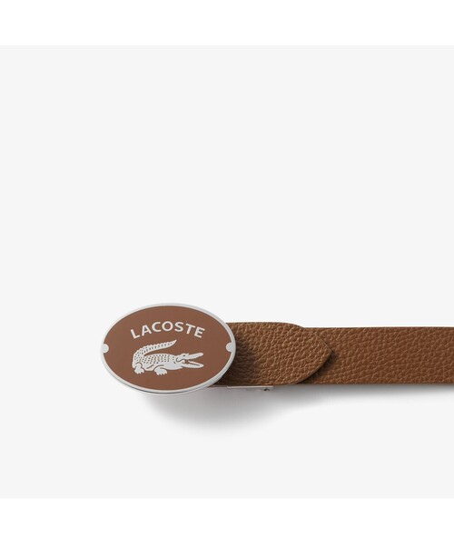 LACOSTE(ラコステ)の「ロゴプレートバックルベルト(ベルト・レディース・ブラウン/ブラック/ベージュ・FREE)」の8枚目の写真