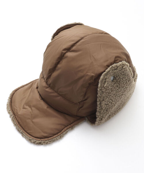 TAION(タイオン)の「【TAION/タイオン】R/S DOWN BOA CAP リバーシブル仕様 フライトキャップ(キャップ・メンズ・ダークネイビー/ブルー系その他7/ブラウン/ブラック系その他5/ブラック・FREE)」の4枚目の写真