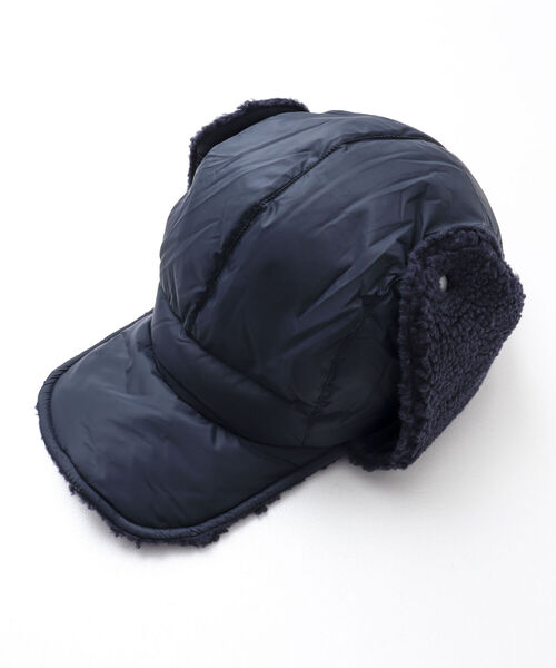 TAION(タイオン)の「【TAION/タイオン】R/S DOWN BOA CAP リバーシブル仕様 フライトキャップ(キャップ・メンズ・ダークネイビー/ブルー系その他7/ブラウン/ブラック系その他5/ブラック・FREE)」の1枚目の写真