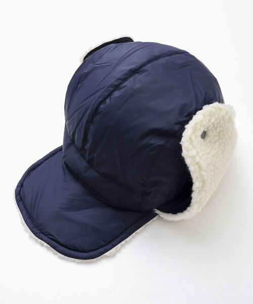 TAION(タイオン)の「【TAION/タイオン】R/S DOWN BOA CAP リバーシブル仕様 フライトキャップ(キャップ・メンズ・ダークネイビー/ブルー系その他7/ブラウン/ブラック系その他5/ブラック・FREE)」の5枚目の写真