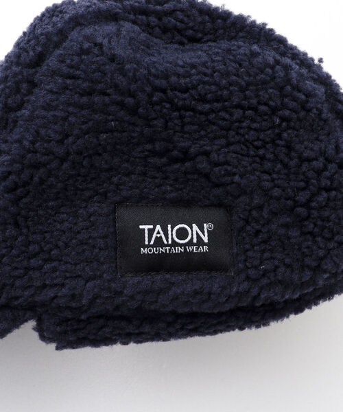 TAION(タイオン)の「【TAION/タイオン】R/S DOWN BOA CAP リバーシブル仕様 フライトキャップ(キャップ・メンズ・ダークネイビー/ブルー系その他7/ブラウン/ブラック系その他5/ブラック・FREE)」の11枚目の写真