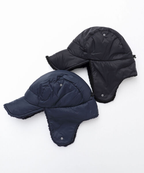 TAION(タイオン)の「【TAION/タイオン】R/S DOWN BOA CAP リバーシブル仕様 フライトキャップ(キャップ・メンズ・ダークネイビー/ブルー系その他7/ブラウン/ブラック系その他5/ブラック・FREE)」の13枚目の写真
