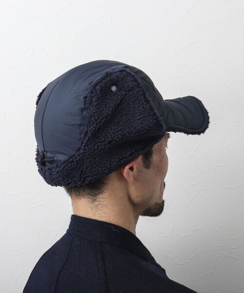 TAION(タイオン)の「【TAION/タイオン】R/S DOWN BOA CAP リバーシブル仕様 フライトキャップ(キャップ・メンズ・ダークネイビー/ブルー系その他7/ブラウン/ブラック系その他5/ブラック・FREE)」の15枚目の写真