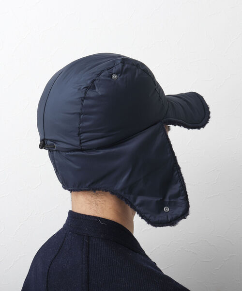 TAION(タイオン)の「【TAION/タイオン】R/S DOWN BOA CAP リバーシブル仕様 フライトキャップ(キャップ・メンズ・ダークネイビー/ブルー系その他7/ブラウン/ブラック系その他5/ブラック・FREE)」の16枚目の写真