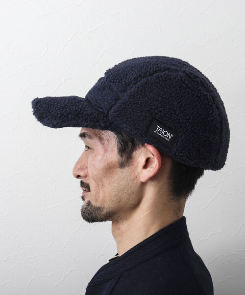 TAION(タイオン)の「【TAION/タイオン】R/S DOWN BOA CAP リバーシブル仕様 フライトキャップ(キャップ・メンズ・ダークネイビー/ブルー系その他7/ブラウン/ブラック系その他5/ブラック・FREE)」の17枚目の写真