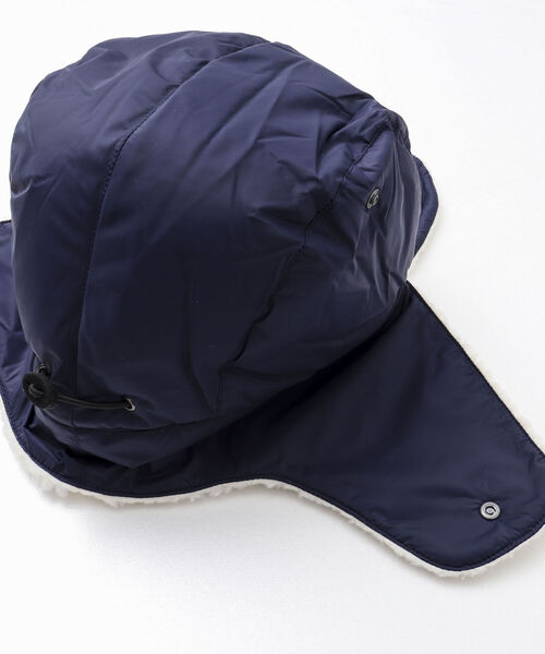 TAION(タイオン)の「【TAION/タイオン】R/S DOWN BOA CAP リバーシブル仕様 フライトキャップ(キャップ・メンズ・ダークネイビー/ブルー系その他7/ブラウン/ブラック系その他5/ブラック・FREE)」の19枚目の写真