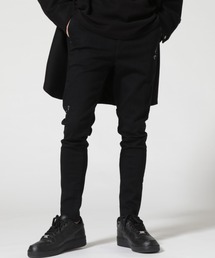 ROYAL FLASH | CHORD/コード/ スリムイージーパンツ/BLACK(デニムパンツ)