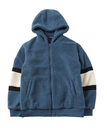 GLAZOS | シープボア・ZIPアップフードーパーカー(パーカー)
