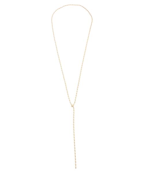 AMERICAN HOLIC（アメリカンホリック）の「ライスメタルスライドチェーンネックレス（ネックレス・レディース・ゴールド/シルバー・FREE）」の9枚目の写真