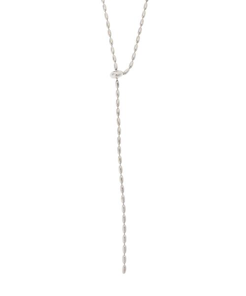 AMERICAN HOLIC（アメリカンホリック）の「ライスメタルスライドチェーンネックレス（ネックレス・レディース・ゴールド/シルバー・FREE）」の12枚目の写真