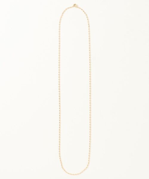 AMERICAN HOLIC（アメリカンホリック）の「ライスメタルスライドチェーンネックレス（ネックレス・レディース・ゴールド/シルバー・FREE）」の5枚目の写真