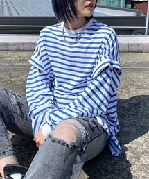 PAGEBOY | WEB限定アイテム / 2WAYレイヤードロンT(Tシャツ/カットソー)