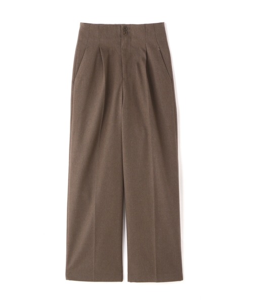 FREE'S MART（フリーズマート）の「【Sシリーズ対応】起毛タックワイドパンツ（その他パンツ・レディース・ホワイト/ブラウン/ブラック・MEDIUM/SMALL/X-SMALL）」の3枚目の写真