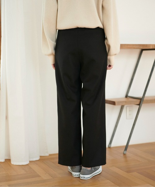 FREE'S MART（フリーズマート）の「【Sシリーズ対応】起毛タックワイドパンツ（その他パンツ・レディース・ホワイト/ブラウン/ブラック・MEDIUM/SMALL/X-SMALL）」の4枚目の写真