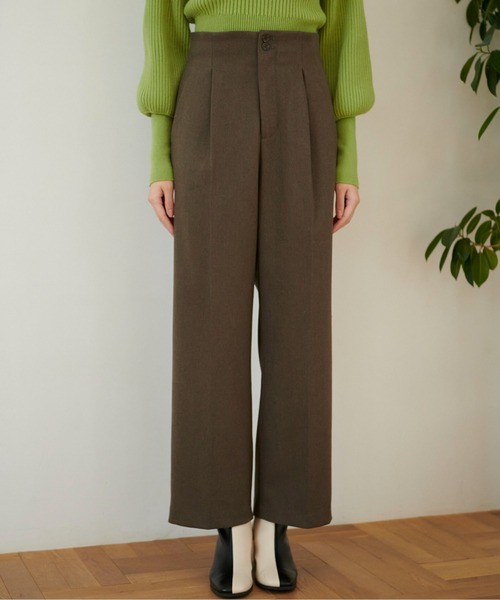 FREE'S MART（フリーズマート）の「【Sシリーズ対応】起毛タックワイドパンツ（その他パンツ・レディース・ホワイト/ブラウン/ブラック・MEDIUM/SMALL/X-SMALL）」の20枚目の写真