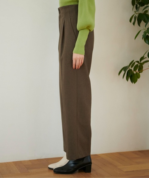 FREE'S MART（フリーズマート）の「【Sシリーズ対応】起毛タックワイドパンツ（その他パンツ・レディース・ホワイト/ブラウン/ブラック・MEDIUM/SMALL/X-SMALL）」の21枚目の写真