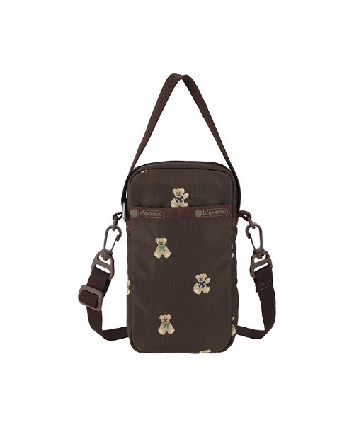 LeSportsac（レスポートサック）の「MINI PHONE CROSSBODY テディベア