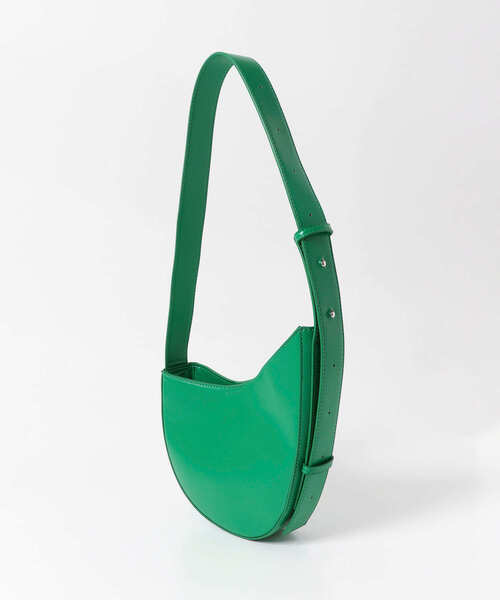 SENSE OF PLACE by URBAN RESEARCH（センスオブプレイスバイアーバンリサーチ）の「アシンメトリーショルダーバッグ（ショルダーバッグ・メンズ・ブラック/シルバー/グリーン・ONE）」の14枚目の写真