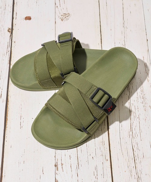 Gramicci(グラミチ)の「【GRAMICCI/グラミチ】SLIDE SANDALS / スライドサンダル G3SF-088(サンダル・メンズ・ブラック/ベージュ/オリーブ・4/5/6/7)」の1枚目の写真