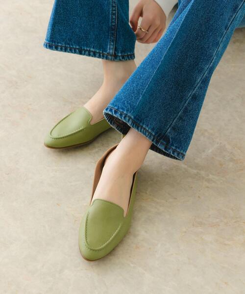 RODE SKO（ロデスコ）の「『35～40サイズ展開』『MADE IN JAPAN』やわらかスリッポン（スリッポン・レディース・グリーン系その他/ブラック/オフホワイト/シルバー/ベージュ系その他・35/36/39/37/38/40）」の4枚目の写真