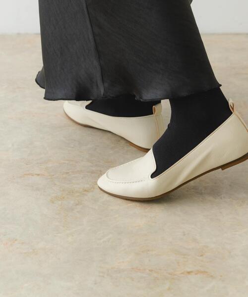 RODE SKO（ロデスコ）の「『35～40サイズ展開』『MADE IN JAPAN』やわらかスリッポン（スリッポン・レディース・グリーン系その他/ブラック/オフホワイト/シルバー/ベージュ系その他・35/36/39/37/38/40）」の9枚目の写真