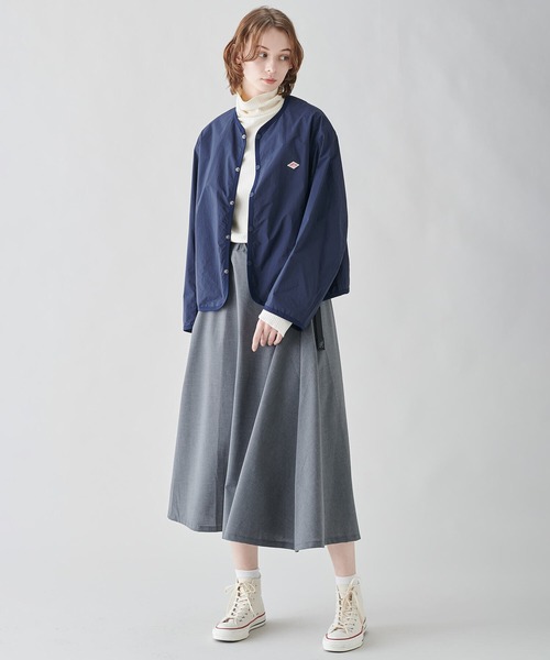 DANTON（ダントン）の「DANTON | ナイロン カラーレスジャケット