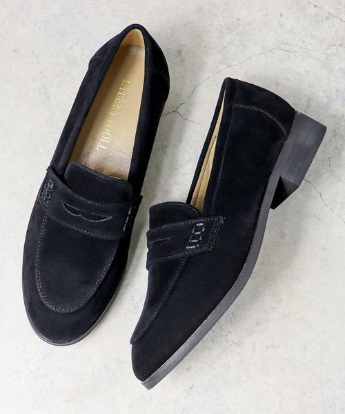 LibertyDoll（リバティードール）の「軽量 マニッシュ ローファー（ローファー・レディース・ダークブラウン系3/ブラック×ホワイト/ダークブラウン系1/ブラック系2/ブラック系1/ブラウン系2/レッド系1/シルバー系1/シルバー系3/ブラック系4/ブラック系7/ダークブラウン系2/ベージュ系1/ブラウン系4/ブラウン系3/イエロー系3/その他1/ベージュ系2/グレー系2/ブラック系3/ワイン系1/レッド系2/ブラウン系1/アイボリー系1/ダークブラウン系4/ワイン系2/ダークブラウン系5/ブラック系5/シルバー系2/ブラック系6/ネイビー系1/アイボリー系2/ネイビー系2/イエロー系1/ワイン系3/イエロー系2・LL/SS/S/L/M/3L）」の4枚目の写真