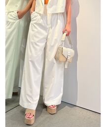 GYDA | 【SETUP着用可】H/W ボックスタック ワイドパンツ(スラックス)