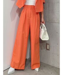 GYDA | 【SETUP着用可】H/W ボックスタック ワイドパンツ(スラックス)