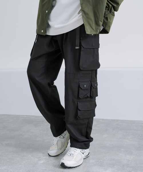 KRIFF MAYER（クリフメイヤー）の「KRIFF MAYER クリフメイヤー マルチポケットストレッチツイルクライミングカーゴパンツ（カーゴパンツ・メンズ・マルチ/ブラック/ベージュ/カーキ・L/M/XL）」の6枚目の写真
