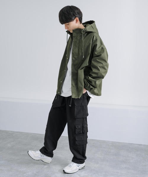 KRIFF MAYER（クリフメイヤー）の「KRIFF MAYER クリフメイヤー マルチポケットストレッチツイルクライミングカーゴパンツ（カーゴパンツ・メンズ・マルチ/ブラック/ベージュ/カーキ・L/M/XL）」の8枚目の写真