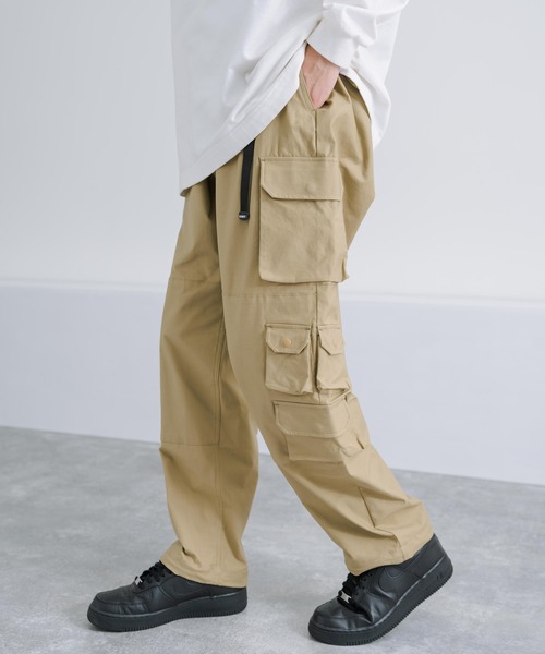 KRIFF MAYER（クリフメイヤー）の「KRIFF MAYER クリフメイヤー マルチポケットストレッチツイルクライミングカーゴパンツ（カーゴパンツ・メンズ・マルチ/ブラック/ベージュ/カーキ・L/M/XL）」の9枚目の写真