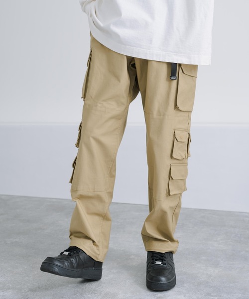 KRIFF MAYER（クリフメイヤー）の「KRIFF MAYER クリフメイヤー マルチポケットストレッチツイルクライミングカーゴパンツ（カーゴパンツ・メンズ・マルチ/ブラック/ベージュ/カーキ・L/M/XL）」の10枚目の写真