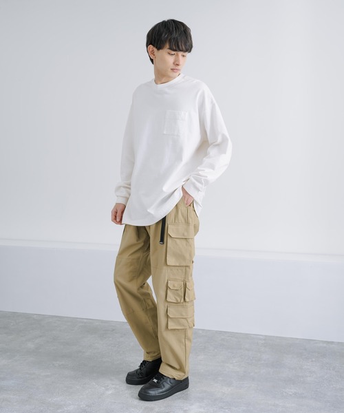 KRIFF MAYER（クリフメイヤー）の「KRIFF MAYER クリフメイヤー マルチポケットストレッチツイルクライミングカーゴパンツ（カーゴパンツ・メンズ・マルチ/ブラック/ベージュ/カーキ・L/M/XL）」の11枚目の写真