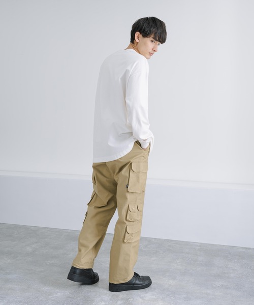 KRIFF MAYER（クリフメイヤー）の「KRIFF MAYER クリフメイヤー マルチポケットストレッチツイルクライミングカーゴパンツ（カーゴパンツ・メンズ・マルチ/ブラック/ベージュ/カーキ・L/M/XL）」の12枚目の写真