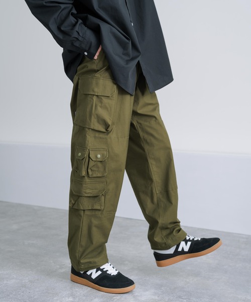 KRIFF MAYER（クリフメイヤー）の「KRIFF MAYER クリフメイヤー マルチポケットストレッチツイルクライミングカーゴパンツ（カーゴパンツ・メンズ・マルチ/ブラック/ベージュ/カーキ・L/M/XL）」の14枚目の写真