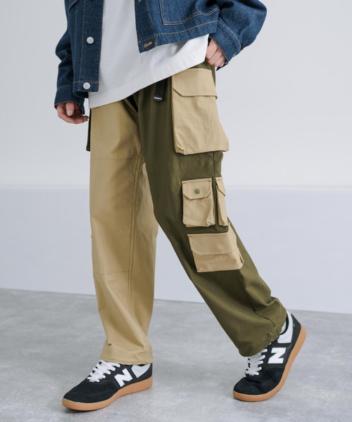 KRIFF MAYER（クリフメイヤー）の「KRIFF MAYER クリフメイヤー マルチポケットストレッチツイルクライミングカーゴパンツ（カーゴパンツ・メンズ・マルチ/ブラック/ベージュ/カーキ・L/M/XL）」の18枚目の写真
