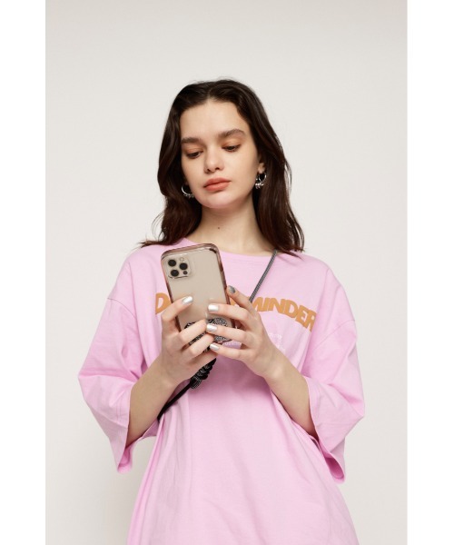 SLY（スライ）の「BI-COLOR PHONE SHOULDER STRAP スマートフォン バイカラー ショルダー スマホショルダー（スマホケース/カバー・レディース・ブラック/グリーン/キャメル・FREE）」の8枚目の写真