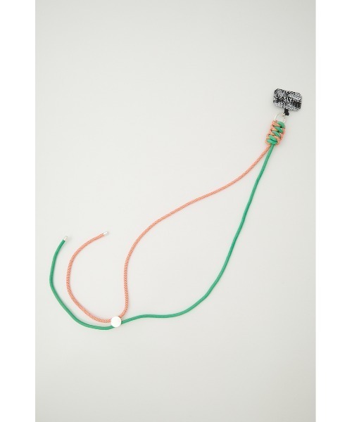 SLY（スライ）の「BI-COLOR PHONE SHOULDER STRAP スマートフォン バイカラー ショルダー スマホショルダー（スマホケース/カバー・レディース・ブラック/グリーン/キャメル・FREE）」の10枚目の写真