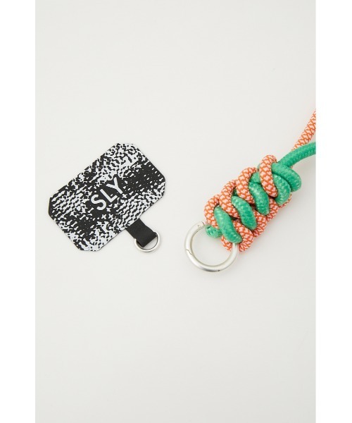 SLY（スライ）の「BI-COLOR PHONE SHOULDER STRAP スマートフォン バイカラー ショルダー スマホショルダー（スマホケース/カバー・レディース・ブラック/グリーン/キャメル・FREE）」の11枚目の写真