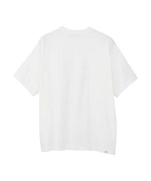 HYSTERIC GLAMOUR（ヒステリックグラマー）の「GOOD TIMES BAD TIMES Tシャツ（Tシャツ/カットソー・メンズ・ブルー/ホワイト/イエロー・MEDIUM/LARGE/X-LARGE/SMALL）」の4枚目の写真