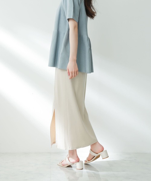 SENSE OF PLACE by URBAN RESEARCH（センスオブプレイスバイアーバンリサーチ）の「スリットペンシルスカート（スカート・レディース・ブラック/ブラウン/ライトベージュ・MEDIUM/SMALL）」の8枚目の写真