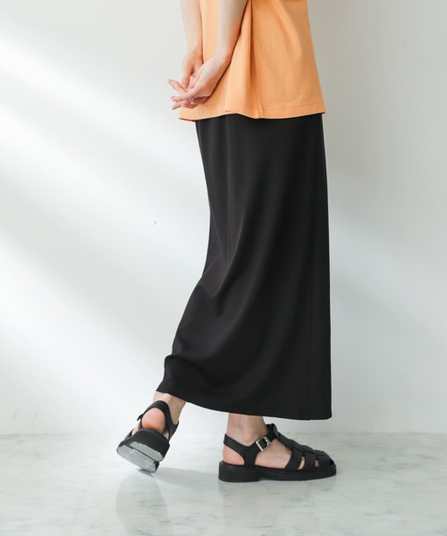 SENSE OF PLACE by URBAN RESEARCH（センスオブプレイスバイアーバンリサーチ）の「スリットペンシルスカート（スカート・レディース・ブラック/ブラウン/ライトベージュ・MEDIUM/SMALL）」の20枚目の写真