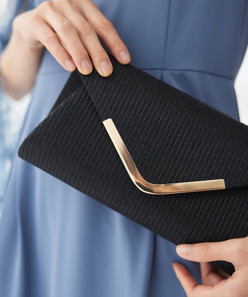 Edit Sheen（エディットシーン）の「レターデザインラメパーティークラッチ（クラッチバッグ・レディース・ゴールド/ブラック/シルバー・FREE）」の12枚目の写真