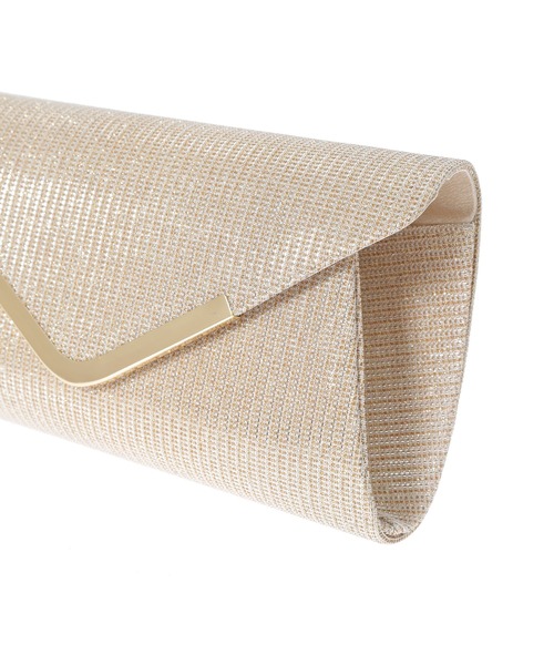 Edit Sheen（エディットシーン）の「レターデザインラメパーティークラッチ（クラッチバッグ・レディース・ゴールド/ブラック/シルバー・FREE）」の20枚目の写真