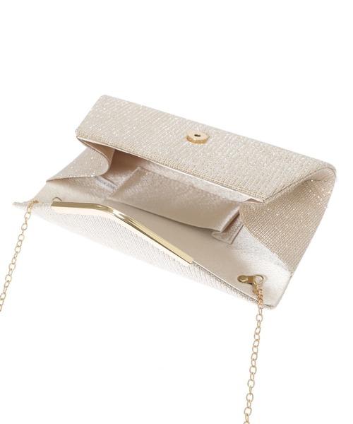 Edit Sheen（エディットシーン）の「レターデザインラメパーティークラッチ（クラッチバッグ・レディース・ゴールド/ブラック/シルバー・FREE）」の21枚目の写真